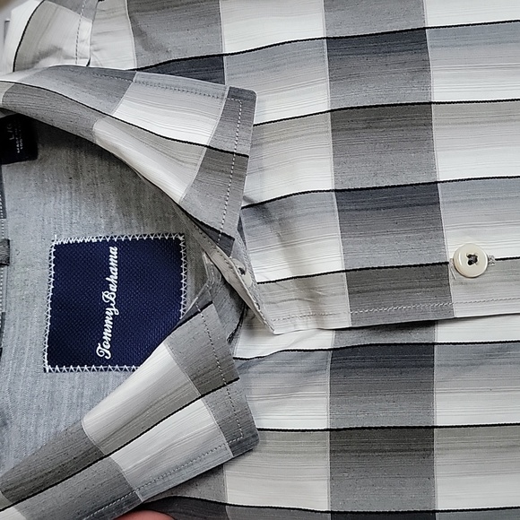 Tommy Bahama Plaid Long Sleeve Shirt/ Size L. - Picture 11 of 11